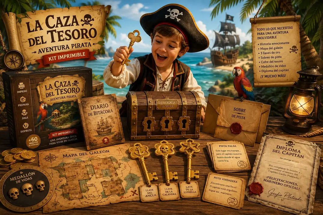 Kit Pirata Experiencia Unica
